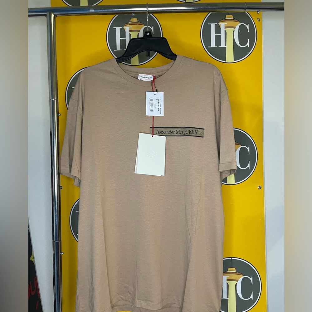 Alexander McQueen T-Shirt Beige